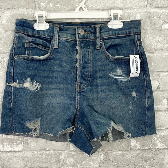 Old Navy Sky-Hi A-Line Shorts - Picture 1 of 8